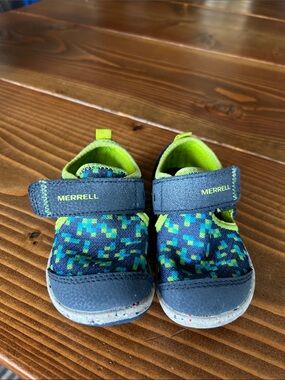 Merrell Bare Steps Toddler Water Shoes, size 6.5